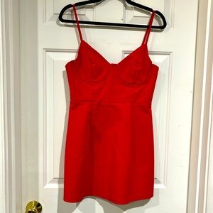 Princess Polly Red Mini Dress S8